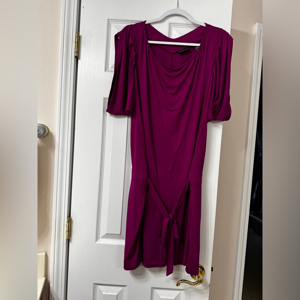 New York and Company Fuschia Dress size Medium